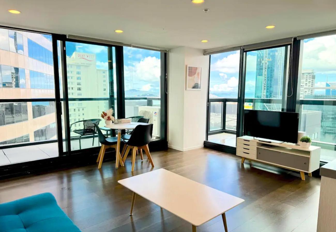 Gorgeous Seaview 2 Bedroom Apartment In Auckland Cbd Exterior photo